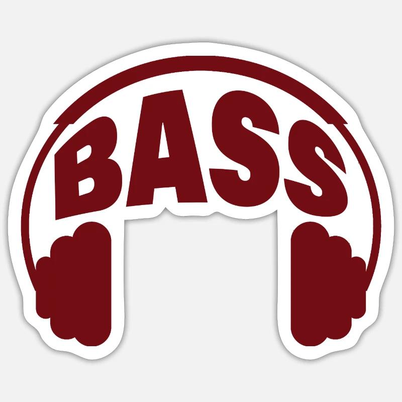 BASSE Sticker taille S (10 x 10 cm)