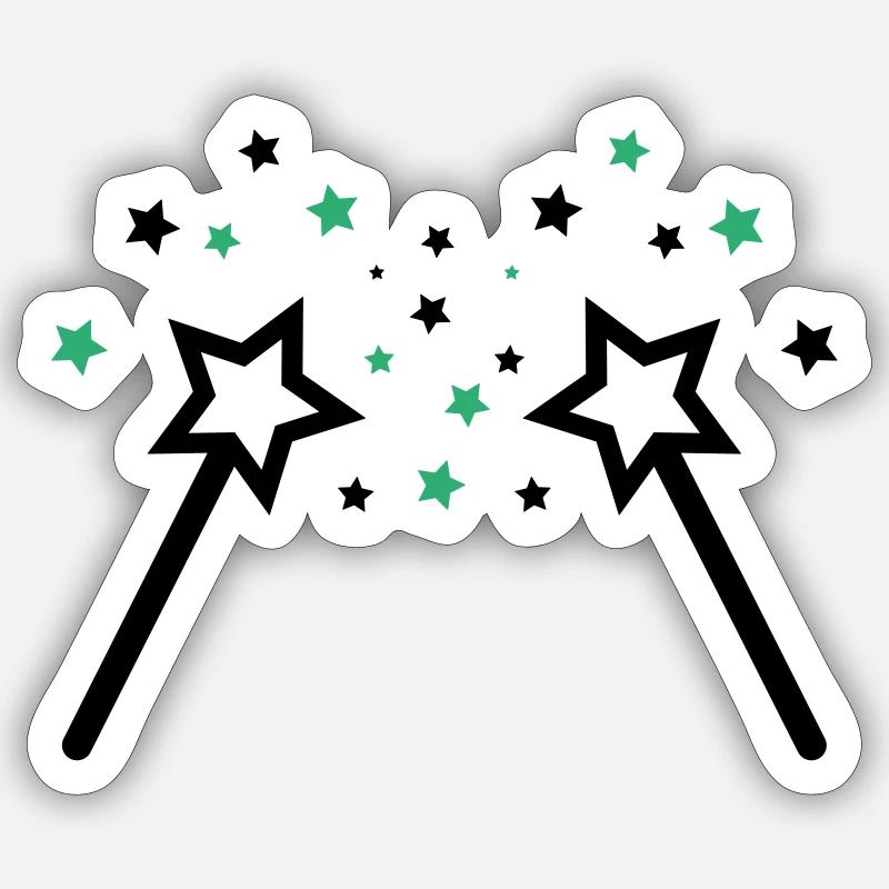 Wand 002 - Sticker size S (10 x 10 cm) - white matte