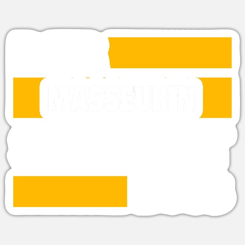Work masseuse Sticker size S (10 x 10 cm)