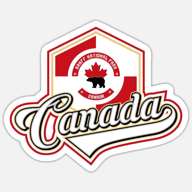 Canada - Sticker size S (10 x 10 cm) - white matte