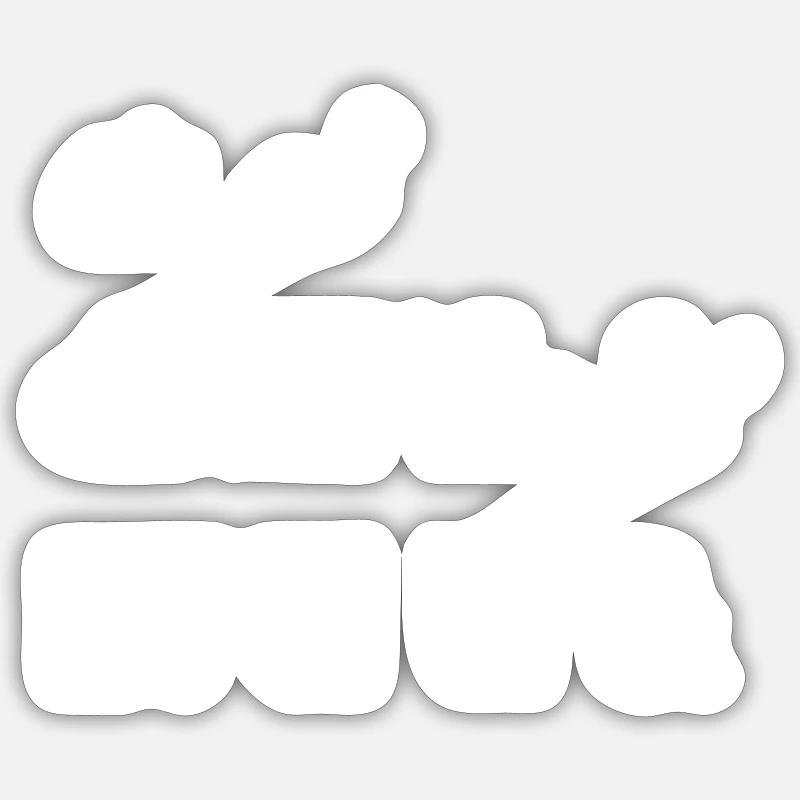 Sticker size S (10 x 10 cm) -