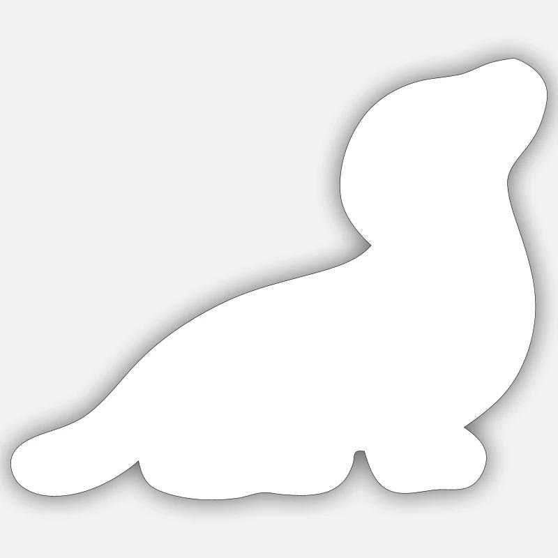 Sticker størrelse S (10 x 10 cm) - 