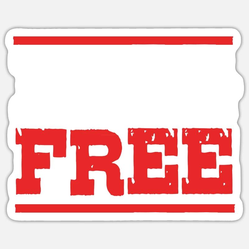 Drogenfrei Sucht Süchtig - Sticker Größe S (10 x 10 cm) - Mattweiß