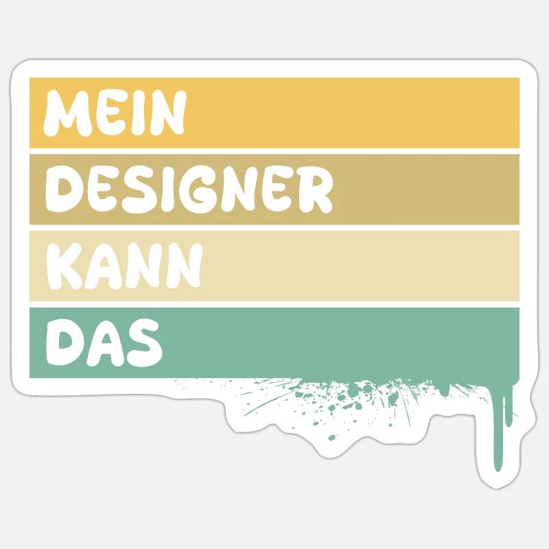 Sticker Größe S (10 x 10 cm) -