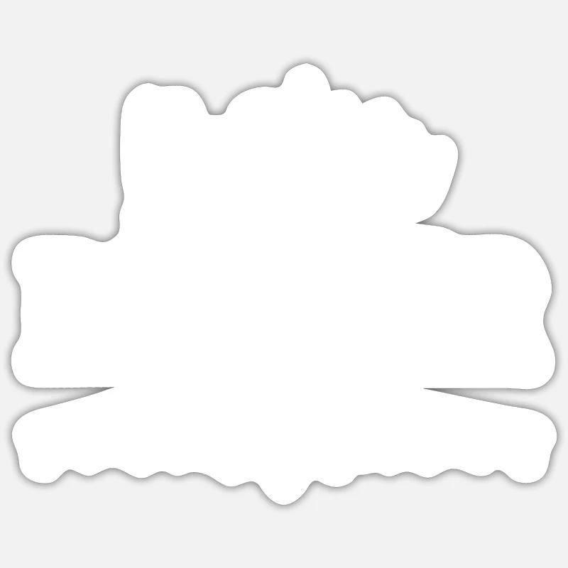 Bester Bruder - Sticker Größe S (10 x 10 cm) - Mattweiß