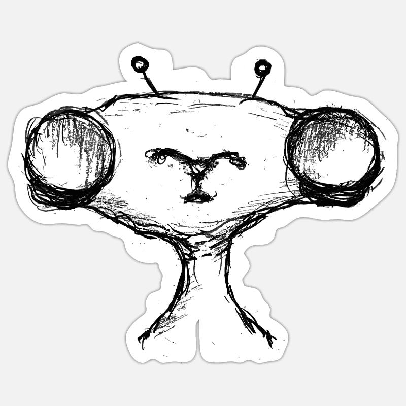 Sticker taille S (10 x 10 cm) - 