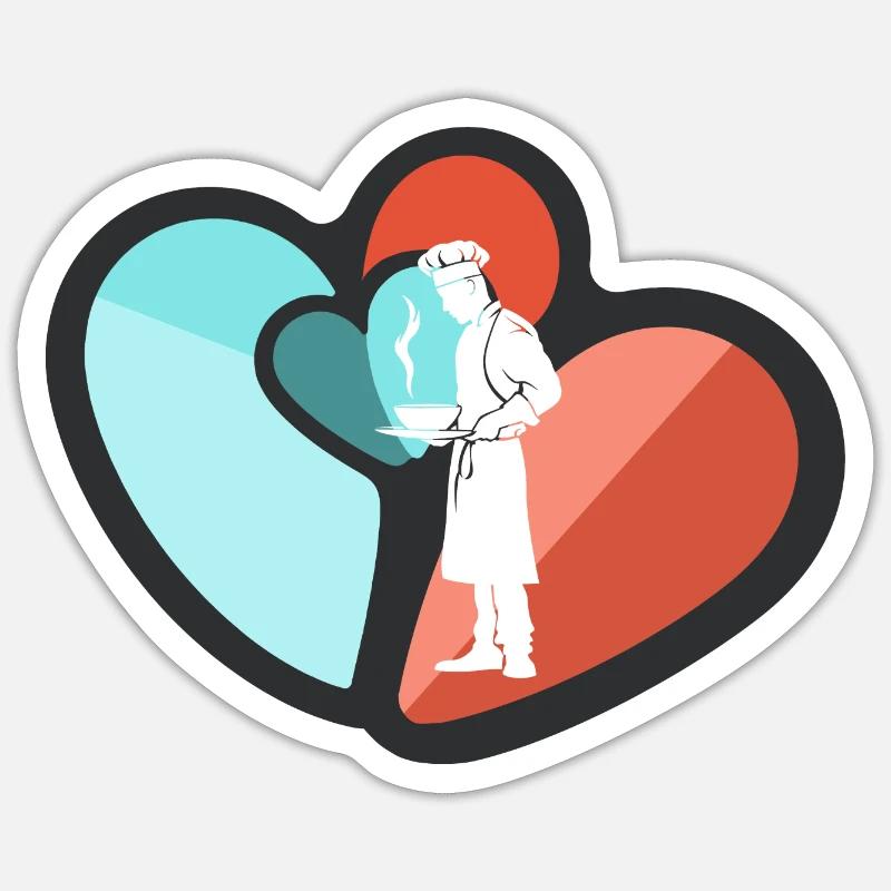 Cooking Culinary art Sticker size S (10 x 10 cm)