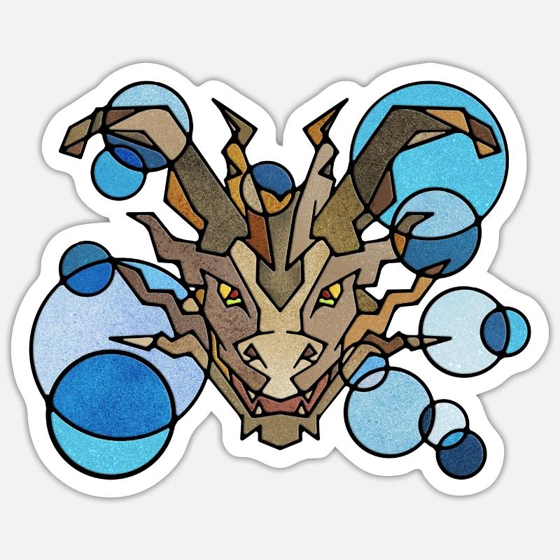 Sticker Größe S (10 x 10 cm) - 