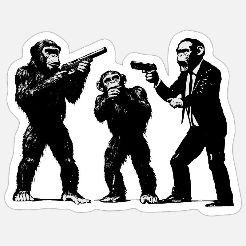 Sticker taille S (10 x 10 cm) - 