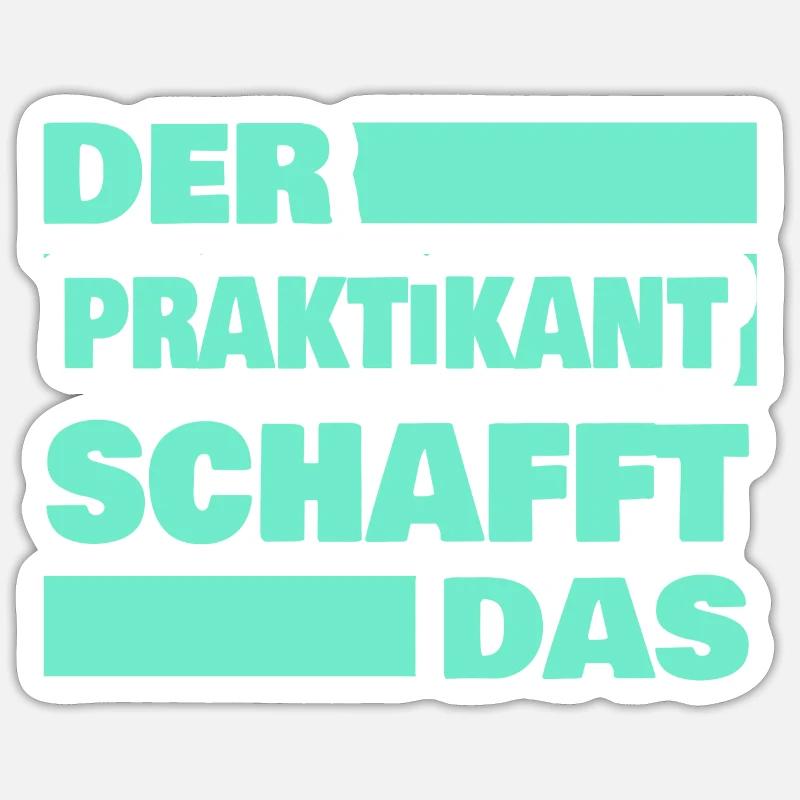 Trainee Sticker size S (10 x 10 cm)