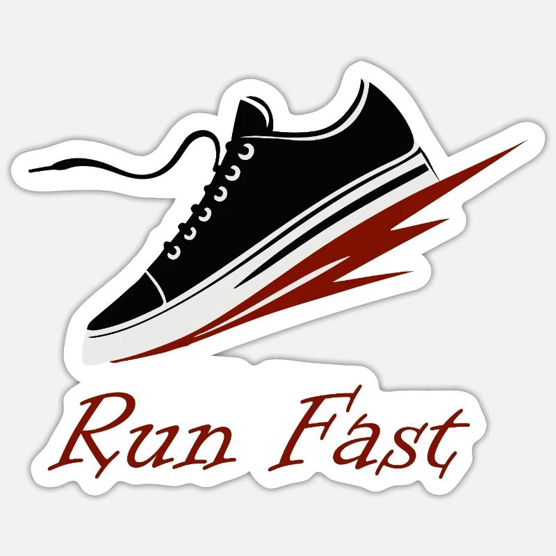 COOLE SCHUHE Sticker Größe S (10 x 10 cm)