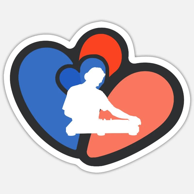 Sticker taille S (10 x 10 cm) - 