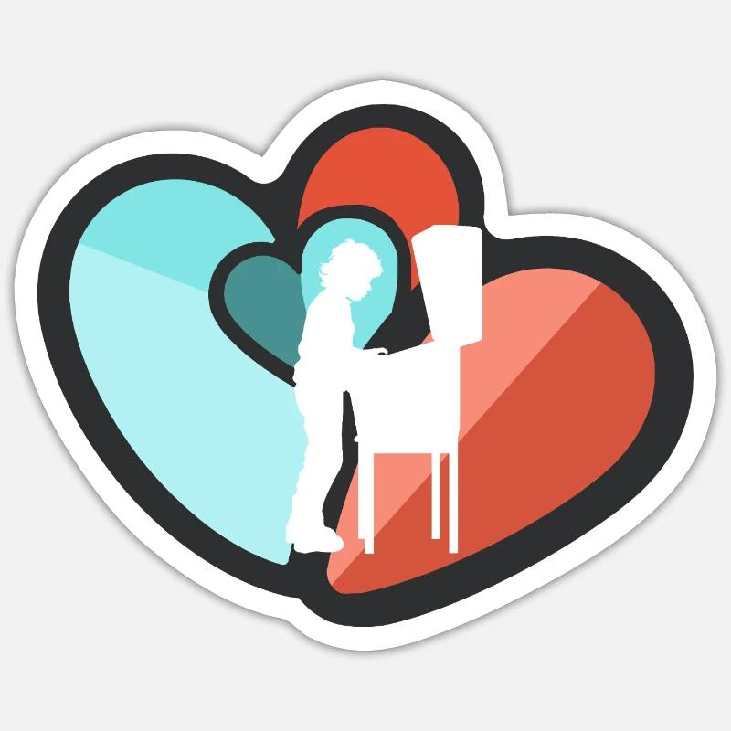 Sticker taille S (10 x 10 cm) - 