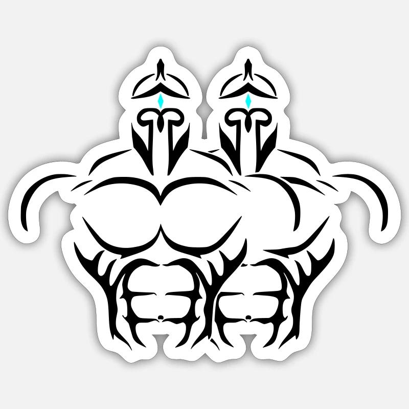 Sticker Größe S (10 x 10 cm) - 