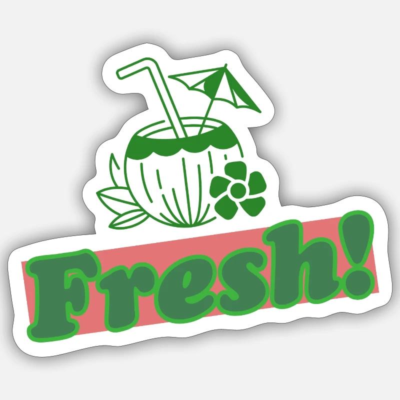 Frais! 6.0 Sticker taille S (10 x 10 cm)