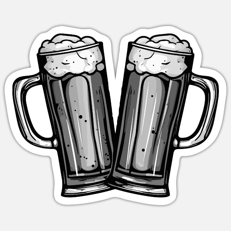 Sticker Größe S (10 x 10 cm) - 