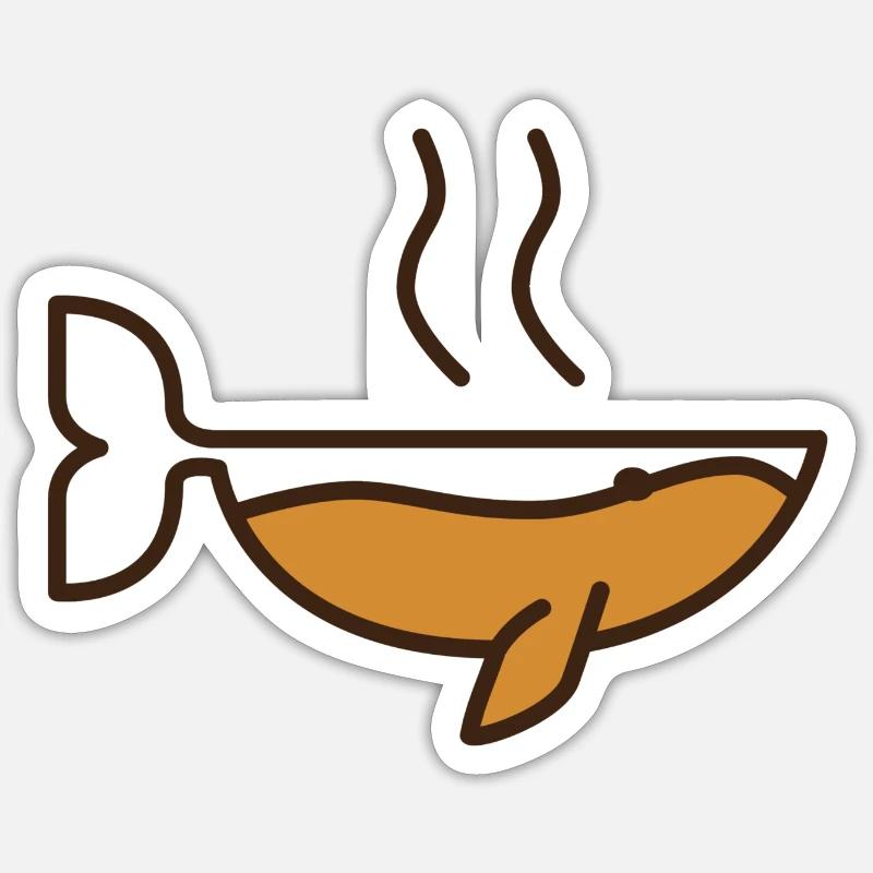 Espresso Yourself - Sticker size S (10 x 10 cm) - white matte