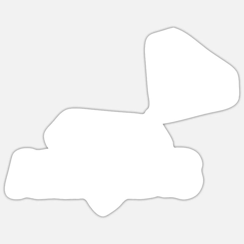 Precious Andreas - Sticker size S (10 x 10 cm) - white matte