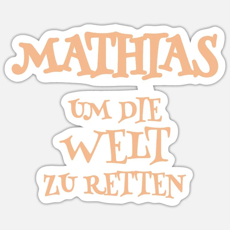 Helper Mathias Sticker size S (10 x 10 cm)