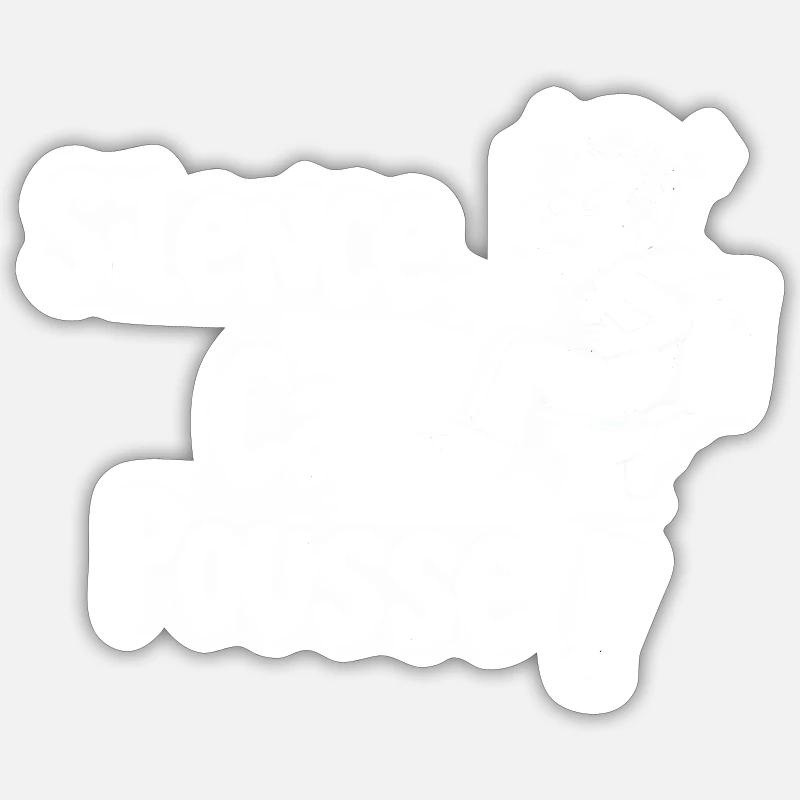 Silence, it grows! Humor WC Sticker size S (10 x 10 cm)