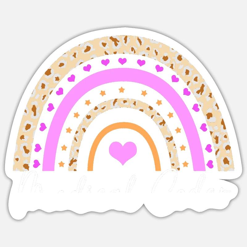 Medizin Coder - Sticker Größe S (10 x 10 cm) - Mattweiß