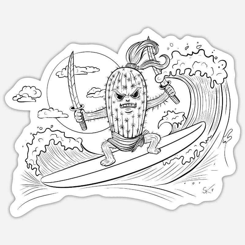 Sticker Größe S (10 x 10 cm) - 