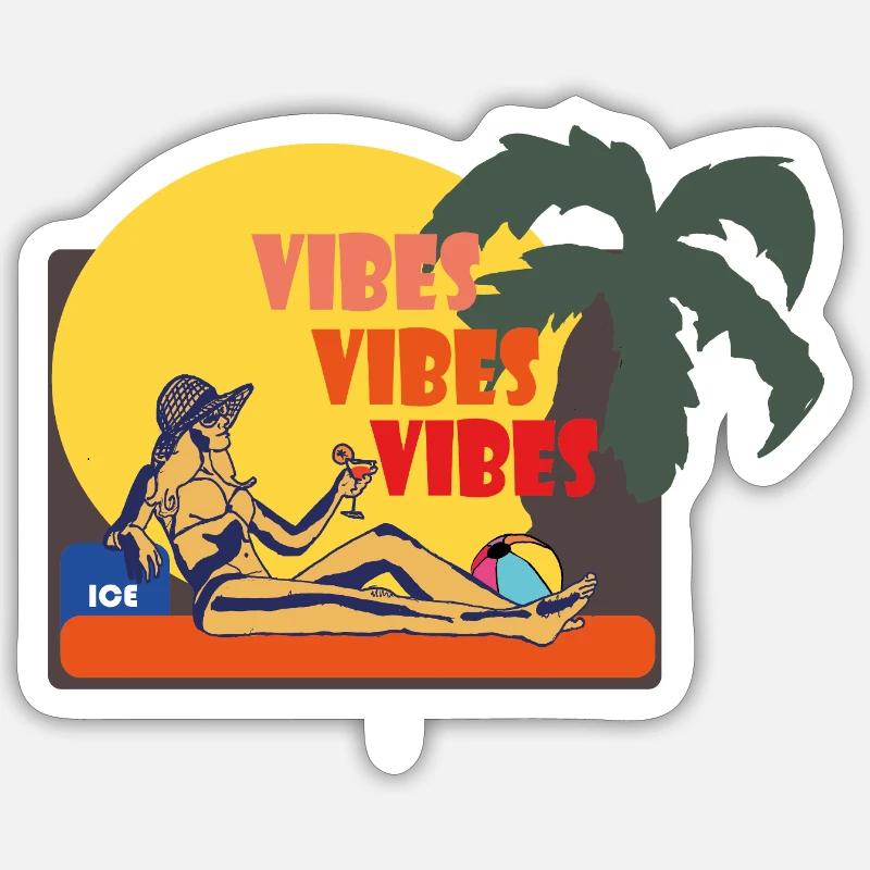 Sticker taille S (10 x 10 cm) - 