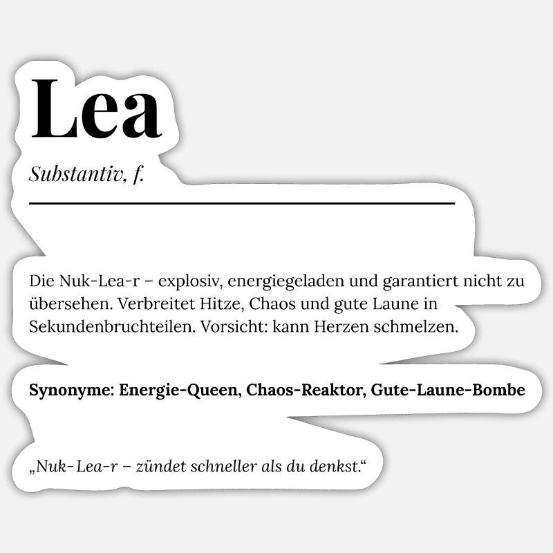 Sticker Größe S (10 x 10 cm) - 