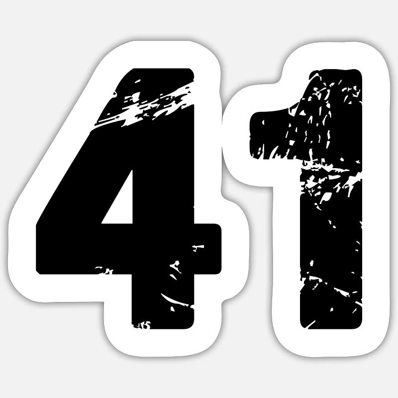 41 Sticker size S (10 x 10 cm)