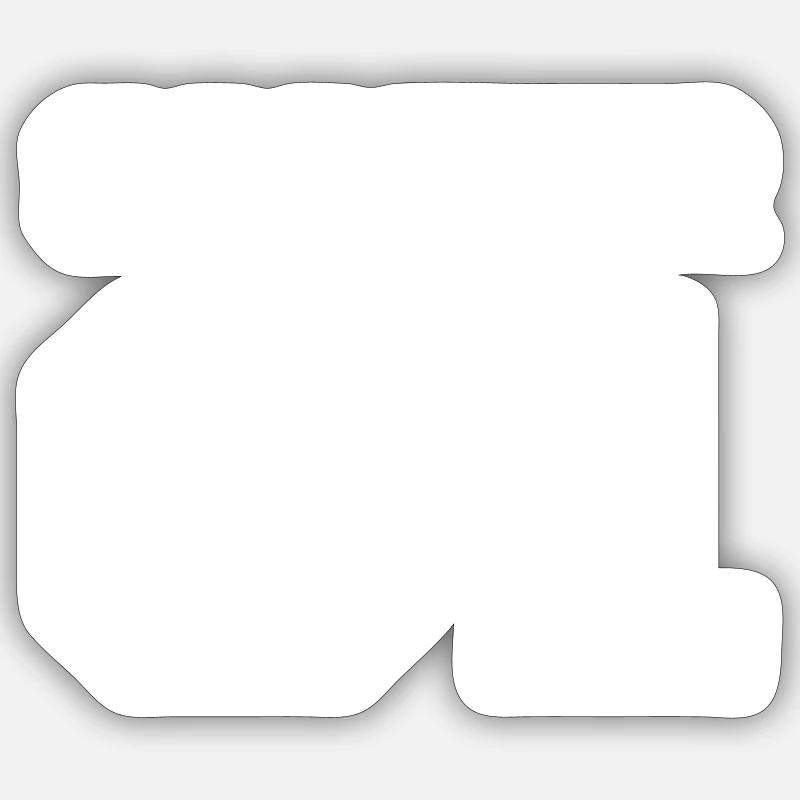 Sister 01 - Schwester Design - Sticker size S (10 x 10 cm) - white matte