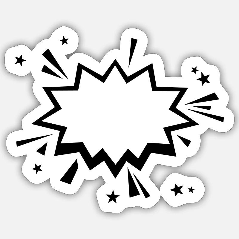 Sticker size S (10 x 10 cm) - 