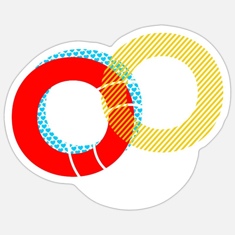 Sticker taille S (10 x 10 cm) - 