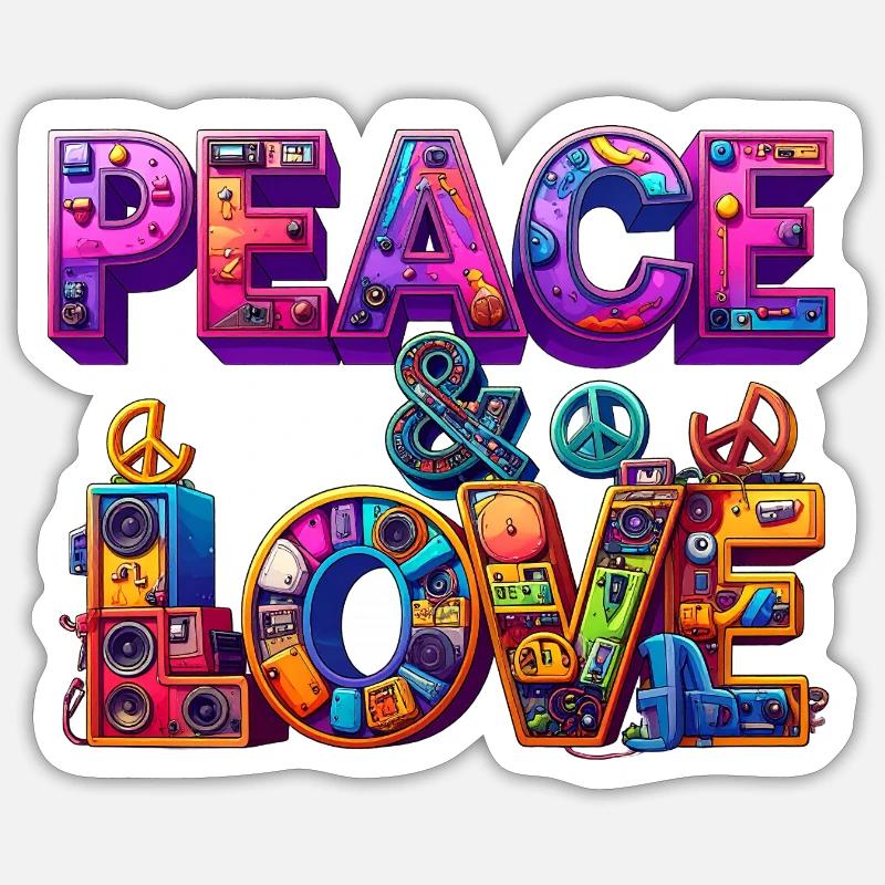 Sticker Größe S (10 x 10 cm) - 