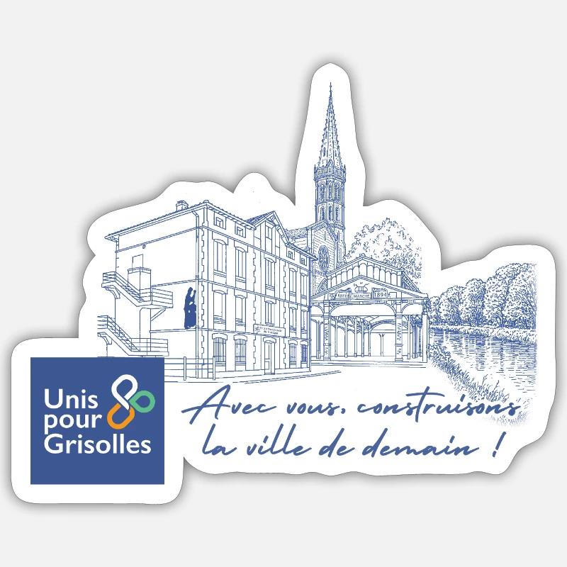 Sticker taille S (10 x 10 cm) - 