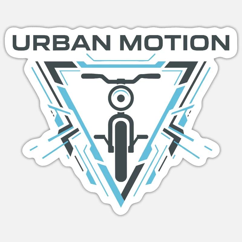 Urban Motion Sticker size S (10 x 10 cm)