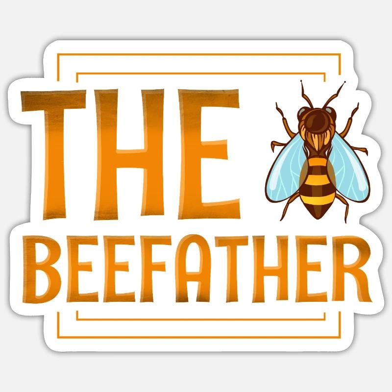 Beekeeper Sticker size S (10 x 10 cm)