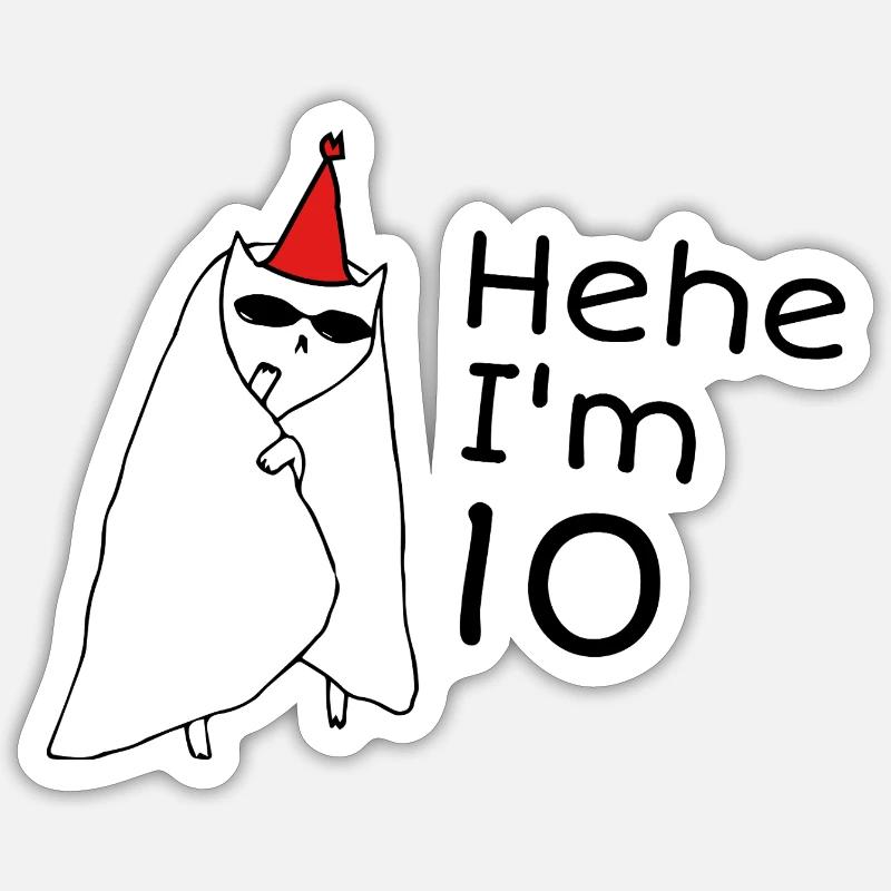 Sticker size S (10 x 10 cm) - 