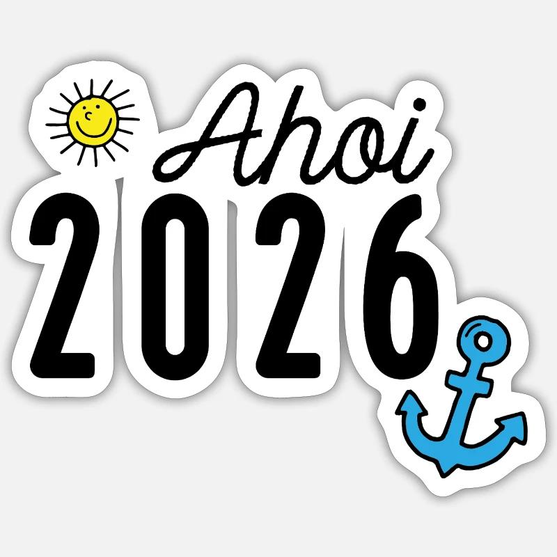 2026 - Sticker taille S (10 x 10 cm) - blanc mat