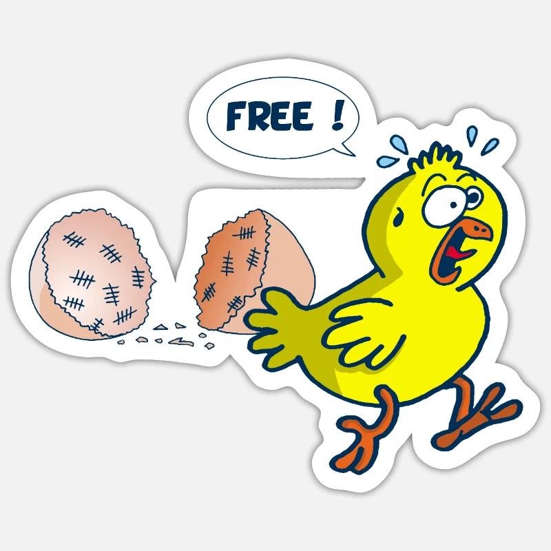 Sticker Größe S (10 x 10 cm) - 