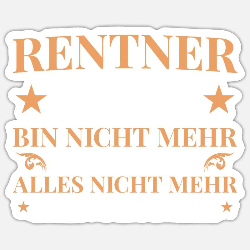 Retraités 2026 Plus responsables - retraite - Sticker taille S (10 x 10 cm) - blanc mat