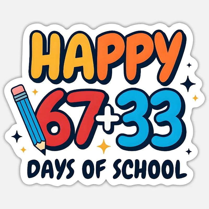 Sticker taille S (10 x 10 cm) - 