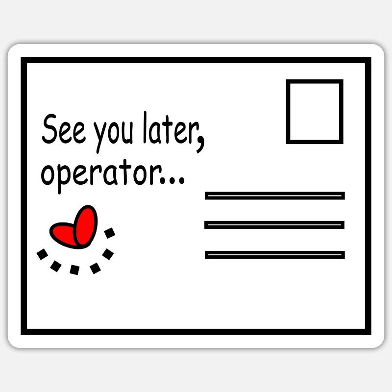 Sticker size S (10 x 10 cm) - 