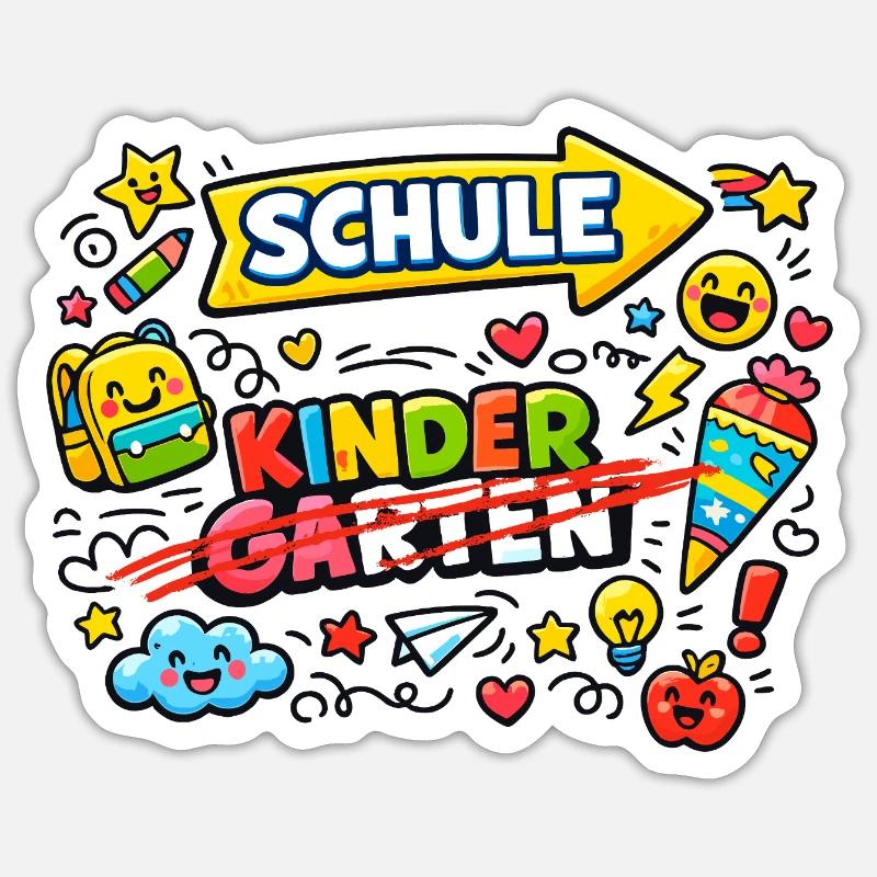 Sticker Größe S (10 x 10 cm) - 
