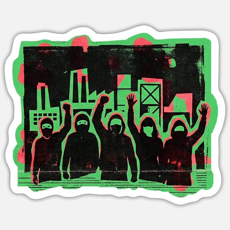 Sticker taille S (10 x 10 cm) - 
