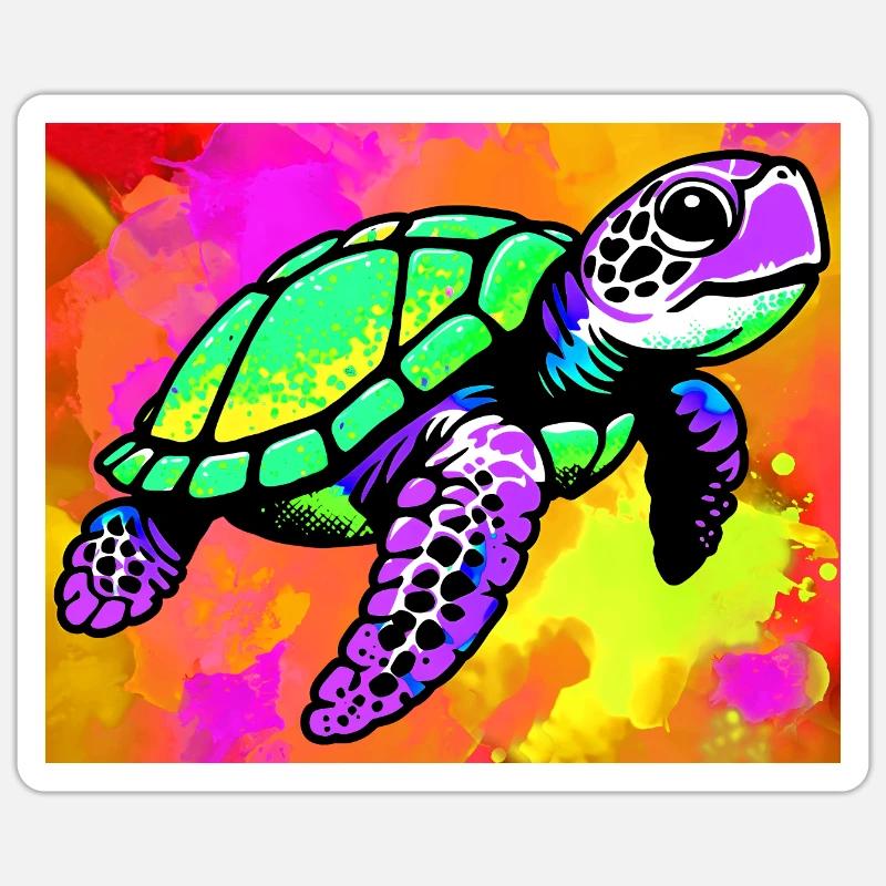 Sticker taille S (10 x 10 cm) - 
