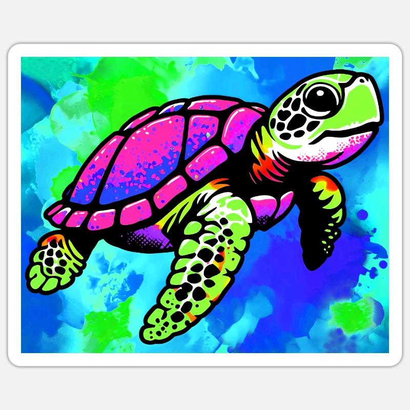 Sticker taille S (10 x 10 cm) - 