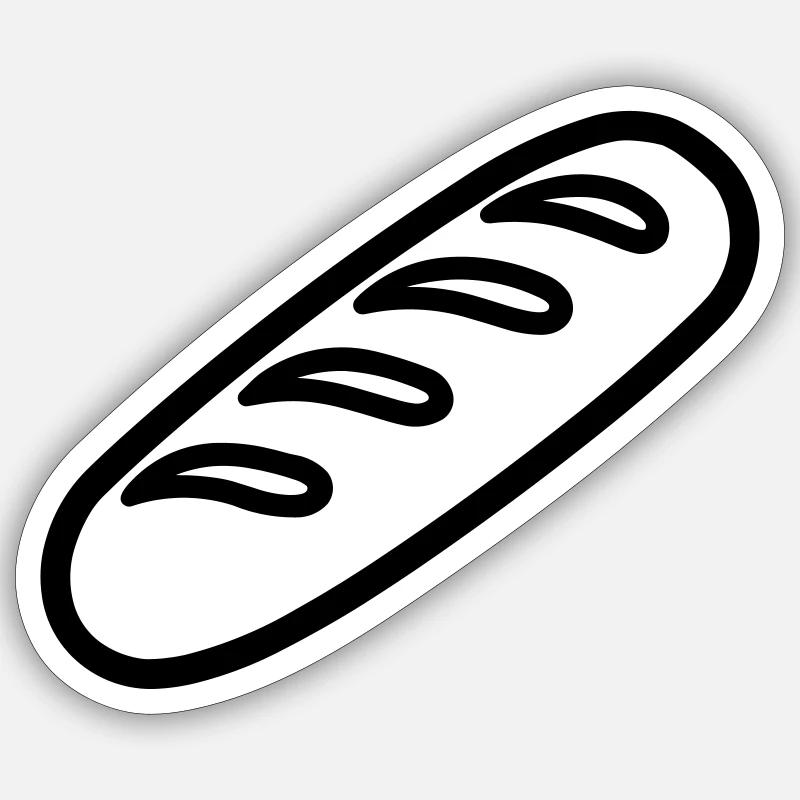 wand - Sticker size S (10 x 10 cm) - white matte