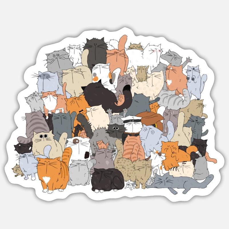 Sticker taille S (10 x 10 cm) - 