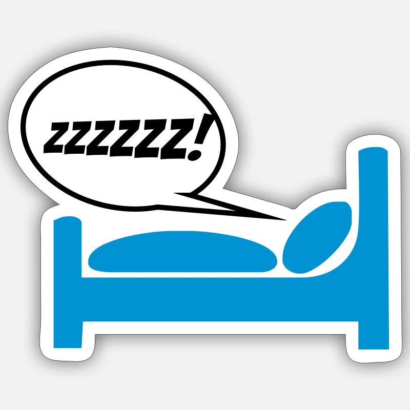 ronfler Sticker taille S (10 x 10 cm)