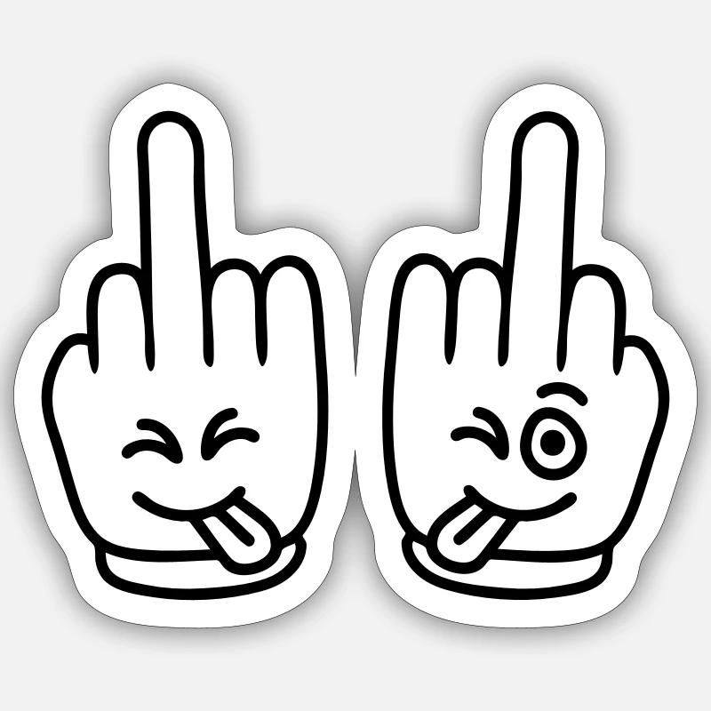 Sticker size S (10 x 10 cm) - 
